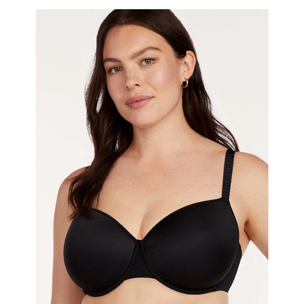 NWT Thirdlove 24/7™ Classic T-Shirt Bra Black Size 38C NWT